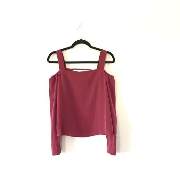 Harlowe & Graham Cold Shoulder Top - Picture 1 of 7